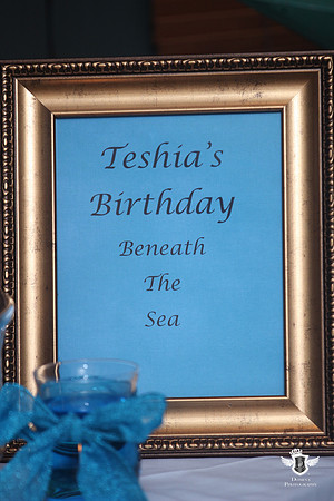 Teshia Birthday Beneath The Sea